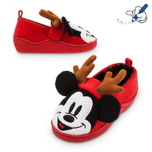 Les chaussons de Noël Mickey, sur le Disney Store (enfant)