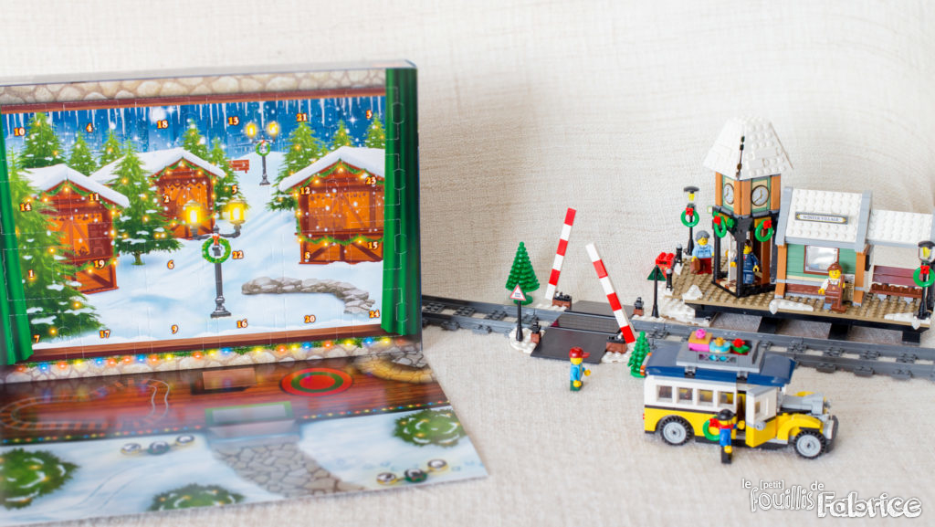 Mon calendrier de l'avent 2017 LEGO & Village d'hiver