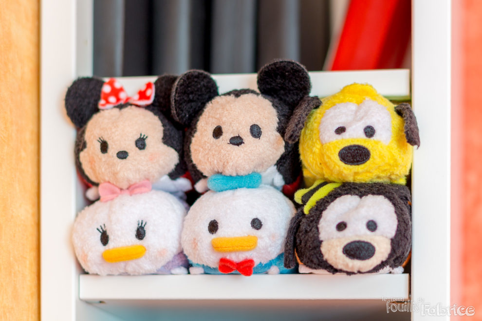 Le Tsum Tsum Disney "Mickey, Minnie, Dingo, Pluto, Donald & Daisy"