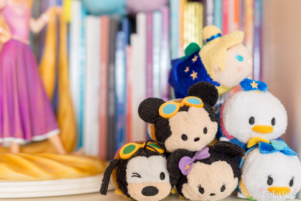 Les Tsum Tsum "25ème Anniversaire de Disneyland Paris" (Mickey, Minnie, Dingo, Donald, Daisy & Clochette)