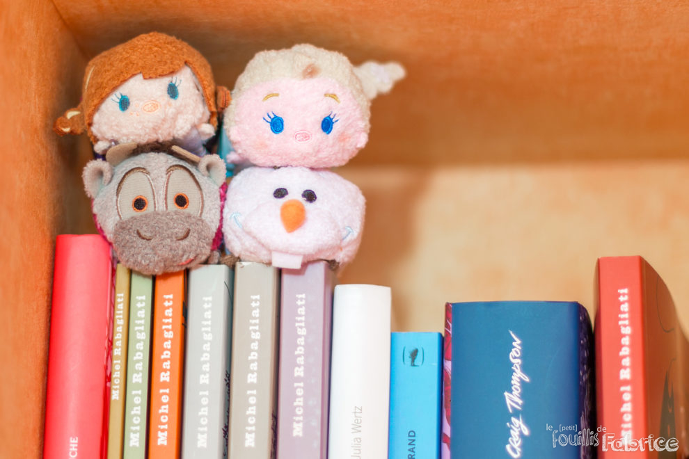 Les Tsum Tsum Disney "Reine des Neiges" (Anna, Elsa, Sven & Olaf)