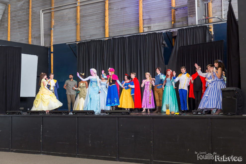 Final du spectacle "La féérie des Neiges"