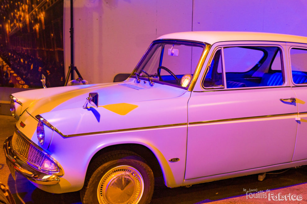 La Ford Anglia d'Arthur Weasley (Harry Potter 1) au salon Geek Days de Rennes