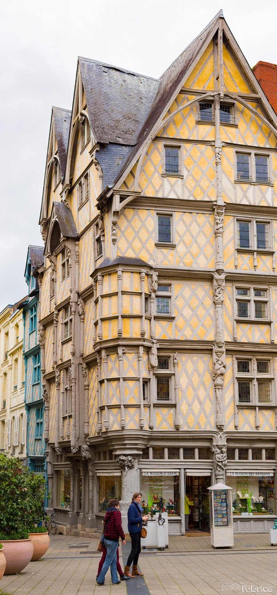 Les rue d'Angers