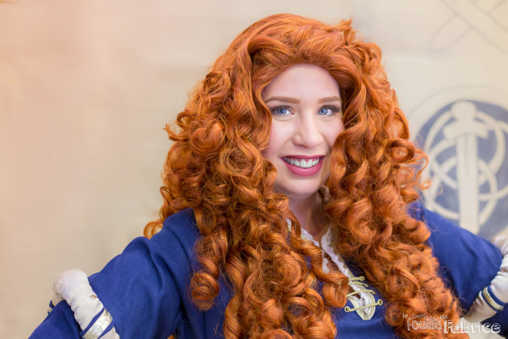 Portrait de la princesse Rebelle (Cosplay de Mérida)