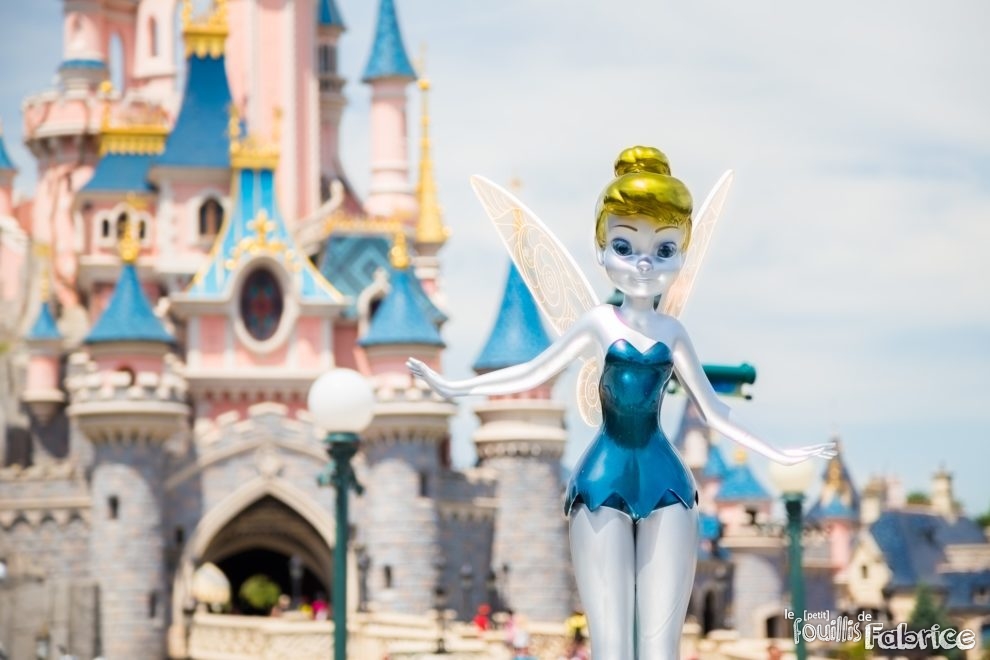 Statue de la Fée Clochette pour les 25 ans de Disneyland Paris