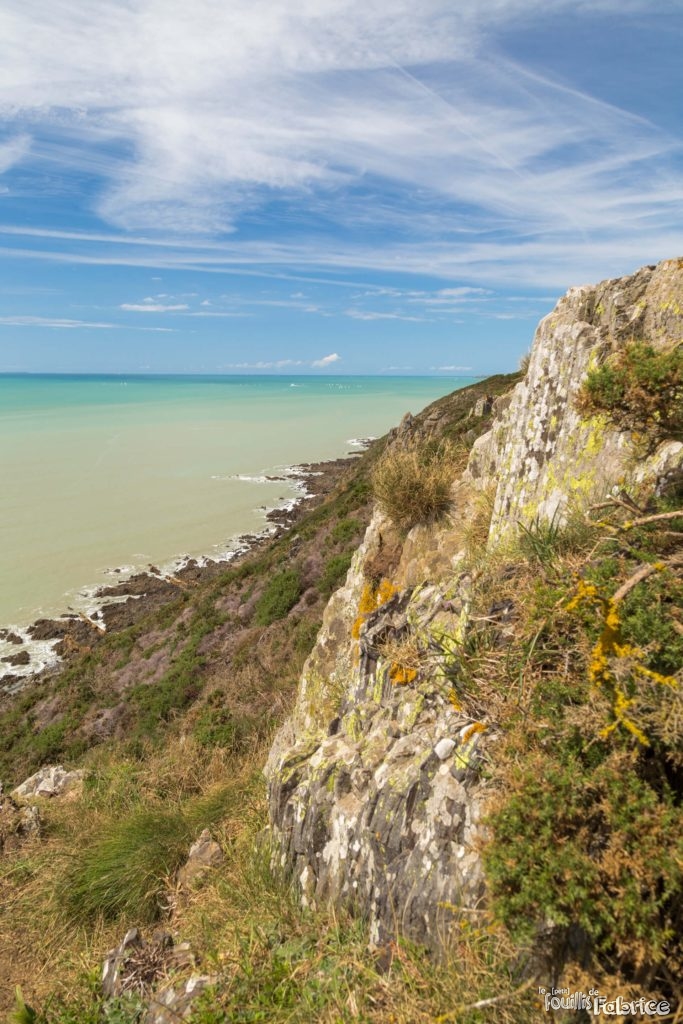 La baie du Mont-Saint-Michel, vue depuis la Cabane Vauban