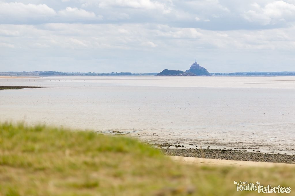 Le Mont-Saint-Michel et Tombelaine, vue depuis la Cabane Vauban