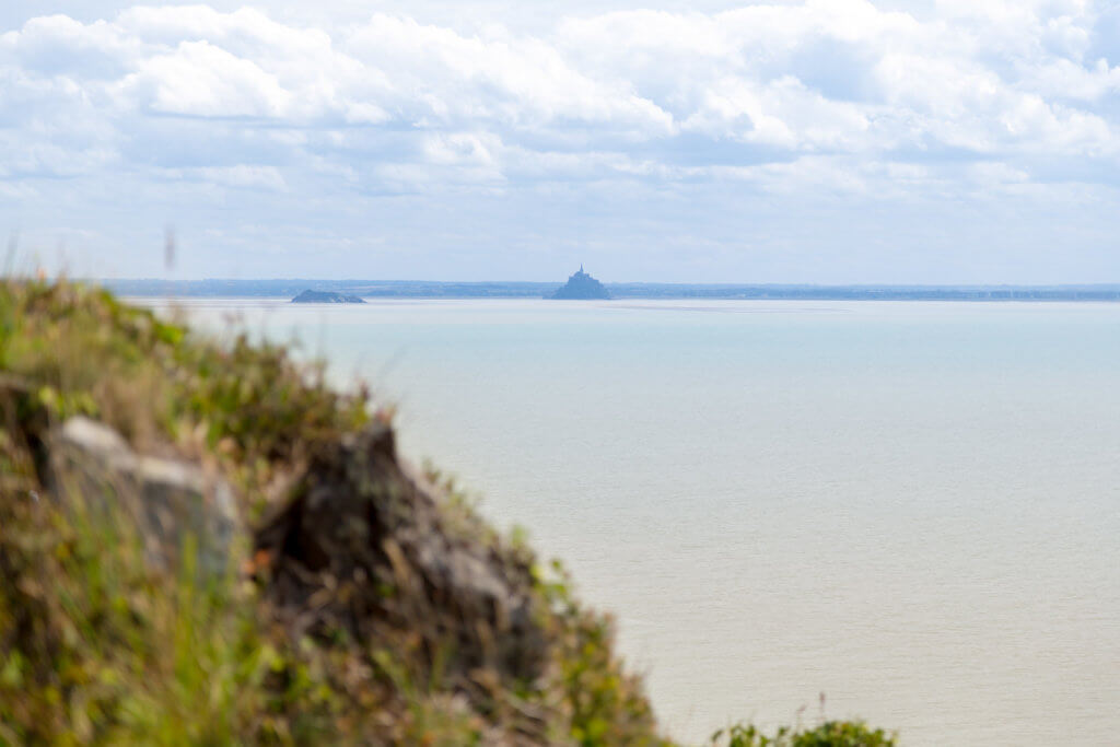 Le Mont-Saint-Michel, vue depuis la Cabane Vauban