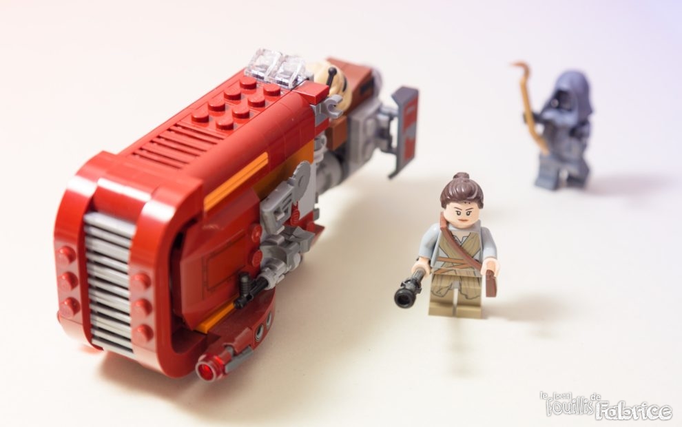 Rey's Speeder en LEGO