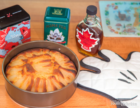 Gâteau Poire & Sirop d'érable de "Il était une fois la Pâtisserie" - Après cuisson