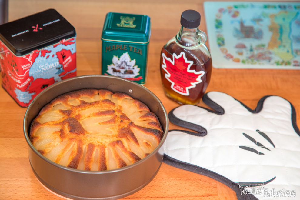 Gâteau Poire & Sirop d'érable de "Il était une fois la Pâtisserie" - Après cuisson