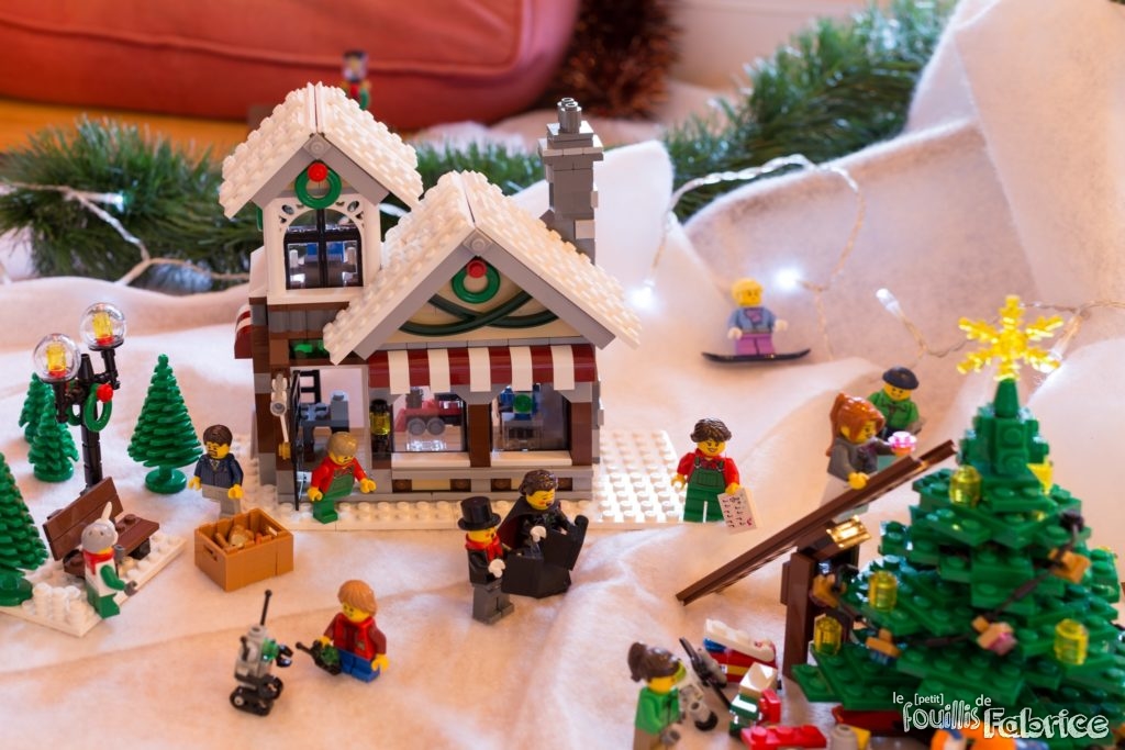 Magasin de jouets LEGO au pide de mon sapin de Noël