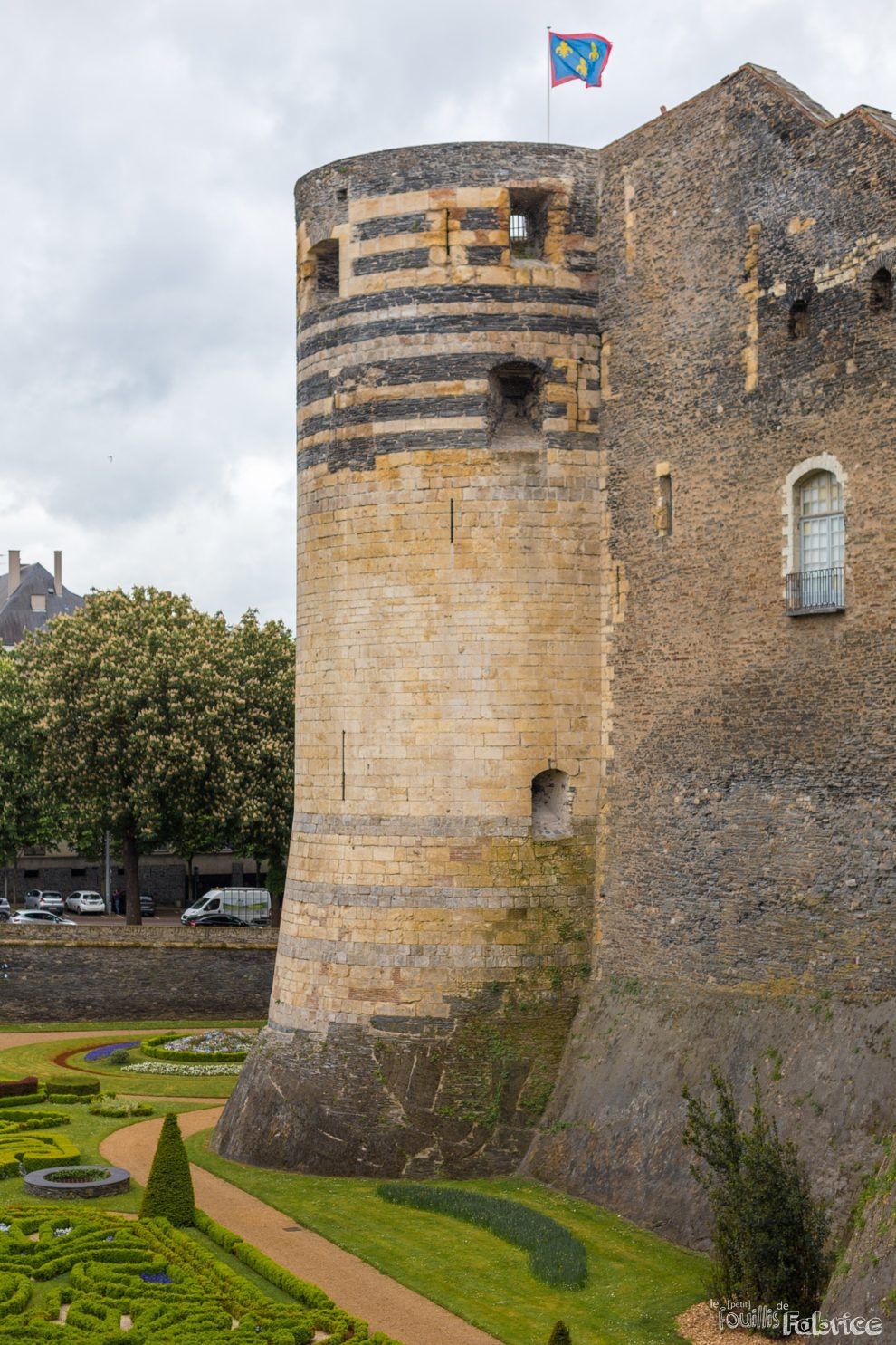 Extérieur du Château d'Angers (ou château des ducs d'Anjou)